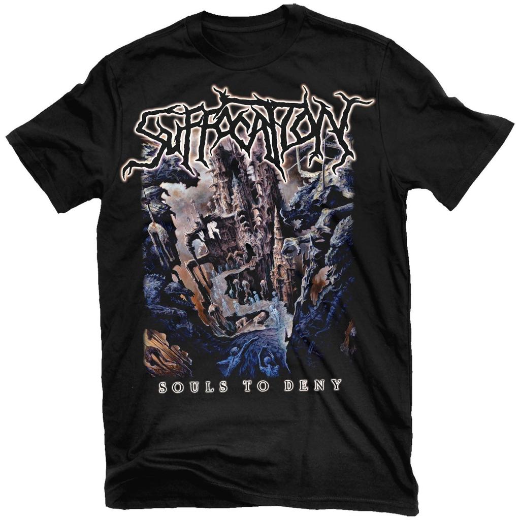 VTG Suffocation Band Souls To Deny Short Sleeve S To 5XL Shirt VK461