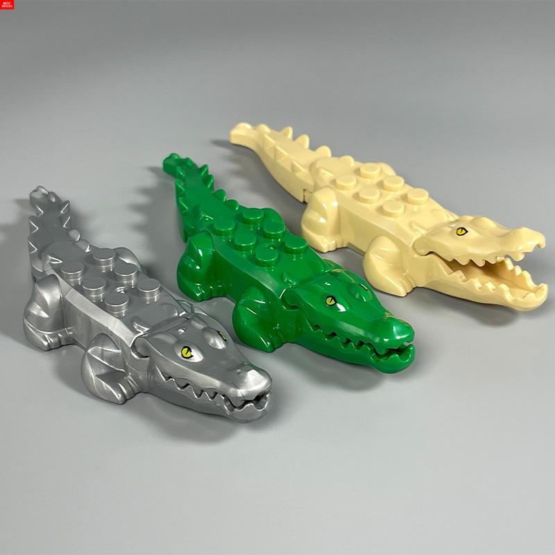 MOC Bricks Jungle Underbrush Forest Animal Monkey Goat Giraffe Bird Night Owl Accessories Building Blocks Friend Toys Gifts
