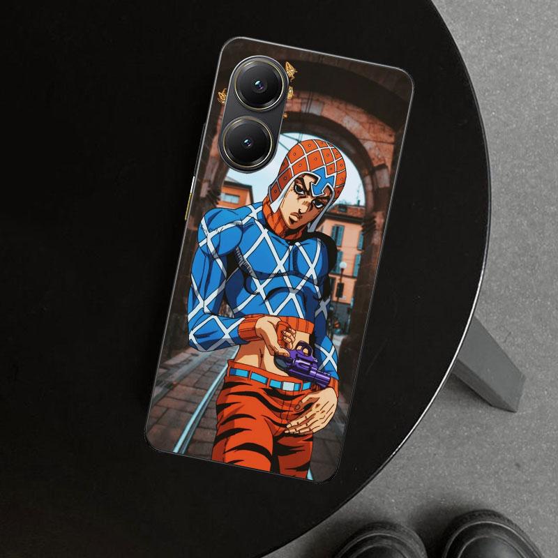 JoJo Adventure Guido Mista Phone Case Cover for Xiaomi Poco X6 X5 X7 Pro F7 Ultra Redmi 15C 15 13C 13 12C 12 10C 10 10A 9C 9A 9T