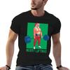 Merry Liftmas Santa Claus Fitness Tshirt Modern Style Print Tshirt