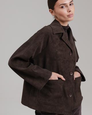 Veste femme Dilvin 60777 36 marron
