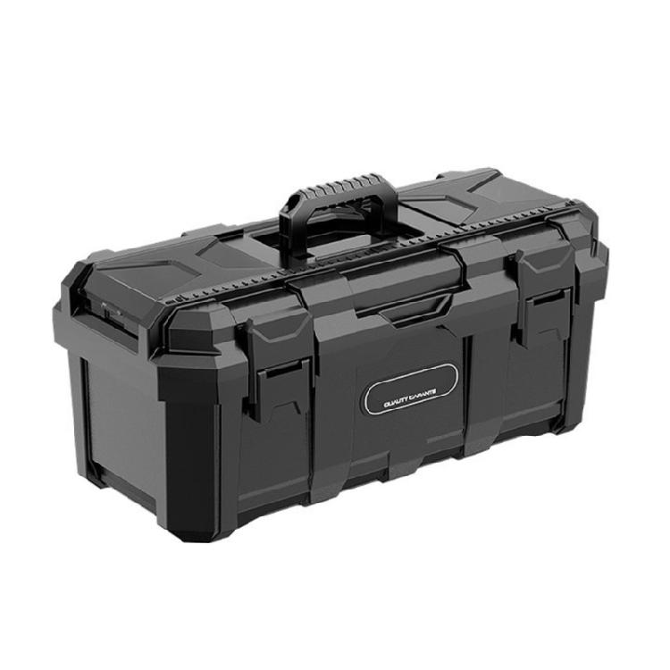 Handy Double Deck Hardware Case Stable Essential Tool Box Portable Tool Kit
