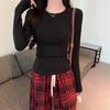 Spicy Girl Slim Fit Long-Sleeve Base Layer Top for Women – Sexy & Flattering