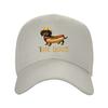 Dachshund Hot Dog Costume Baseball Cap Quirky Dog Lover Casual Adjustable Hat