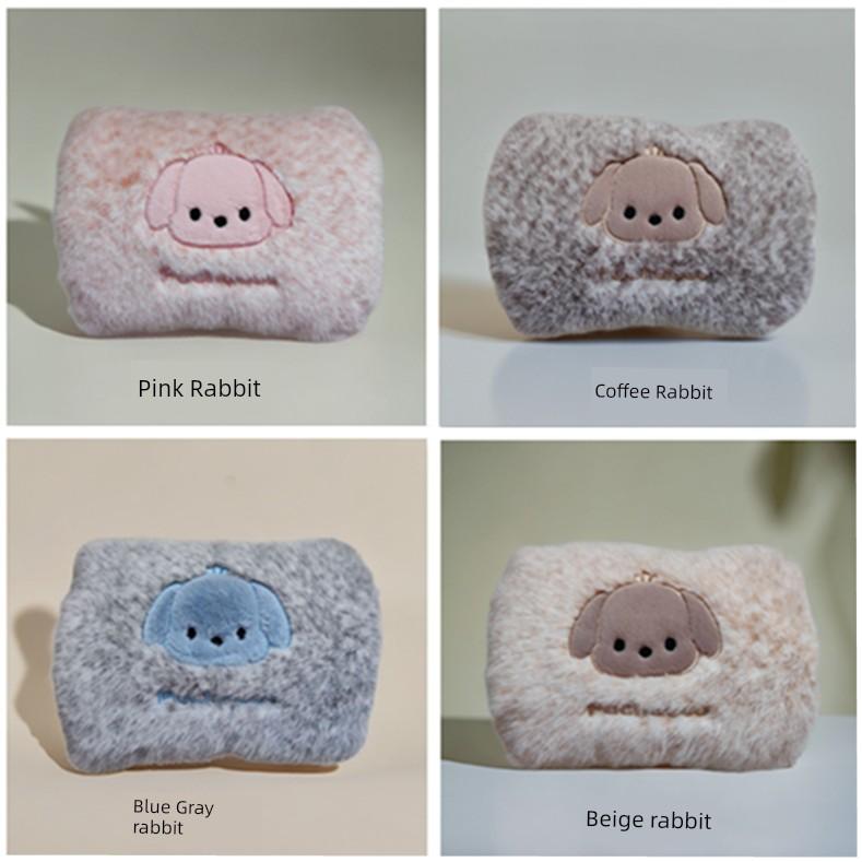 Hot Water Bag Water Injection Thickened Explosion-Proof Warm Hands Warm Feet Hot Compress Belly Warming Irrigation Hand Warmer Student Plush Warm