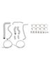 Silicone Radiator coolant Hose Fit For Suzuki SV 650 SV650 2016-2025 White