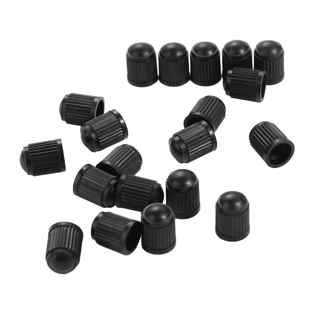 20Pcs Vehicle Round Motorcycle Auto Airtight Caps Dust Covers Tire Valve Caps Wheel Accessories