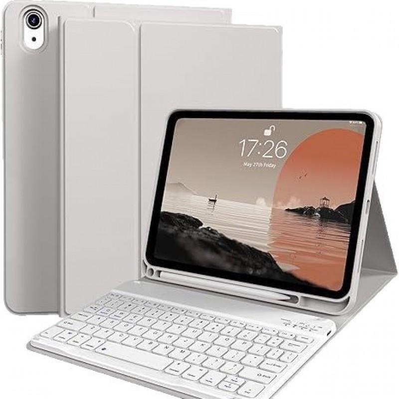 IPad 11th Gen Bluetooth Keyboard With Detachable Magnetic Case Silicone Cover Air 11 Ergonomic Design Multiple Colors