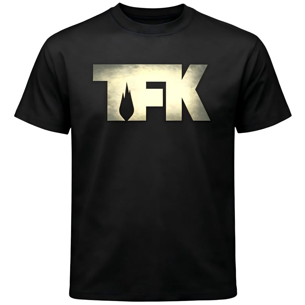 TFK Logo Flame Graphic T-Shirt