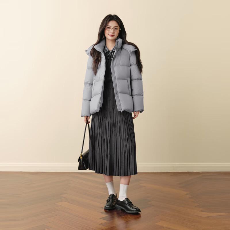 SEIFINI Women's Casual Hooded Down Jacket