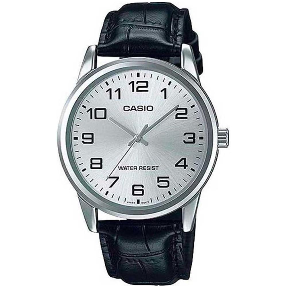 Casio MTP-V001L-7BUDF Men s Analog Wristwatch Stainless Steel Band Water Resistant
