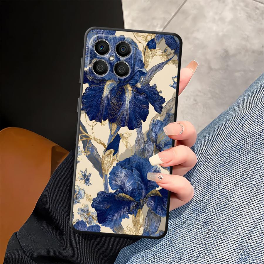 Beautiful Flowers Case for Honor 8X X7 X5b 70 X6 200 400 Lite Magic5Lite 90 X9a X8 Funda Phone Cover