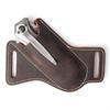 Premium Rugged Leather Knife Sheath EDC Belt Clip Holder Secure Fit Anti-Scratch Folding Knife Carrying Case Outdoor Gear