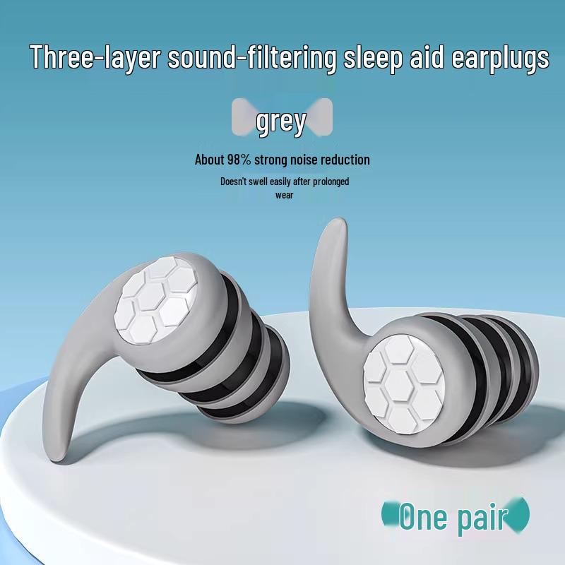 

Professional Waterproof Swimming and Bathing Soundproof Earplugs Small