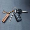 Titanium Telescopic Toothpicks Keychain Integrated Design Telescopic Toothpick Titanium Protective Case Holder Pocket Toothpick
