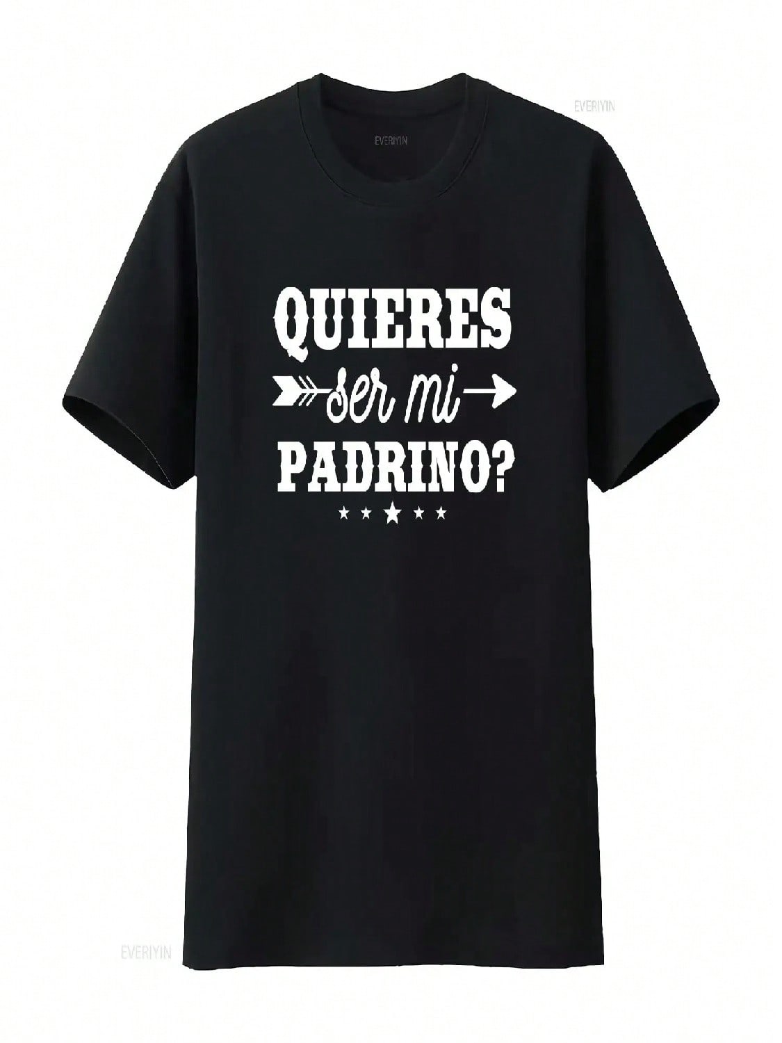 Quieres Ser Mi Padrino T Shirt For Godparents Godfather Godmother Baptismal Sponsors Design Infant Baptism Vintage Washed S разноцветный