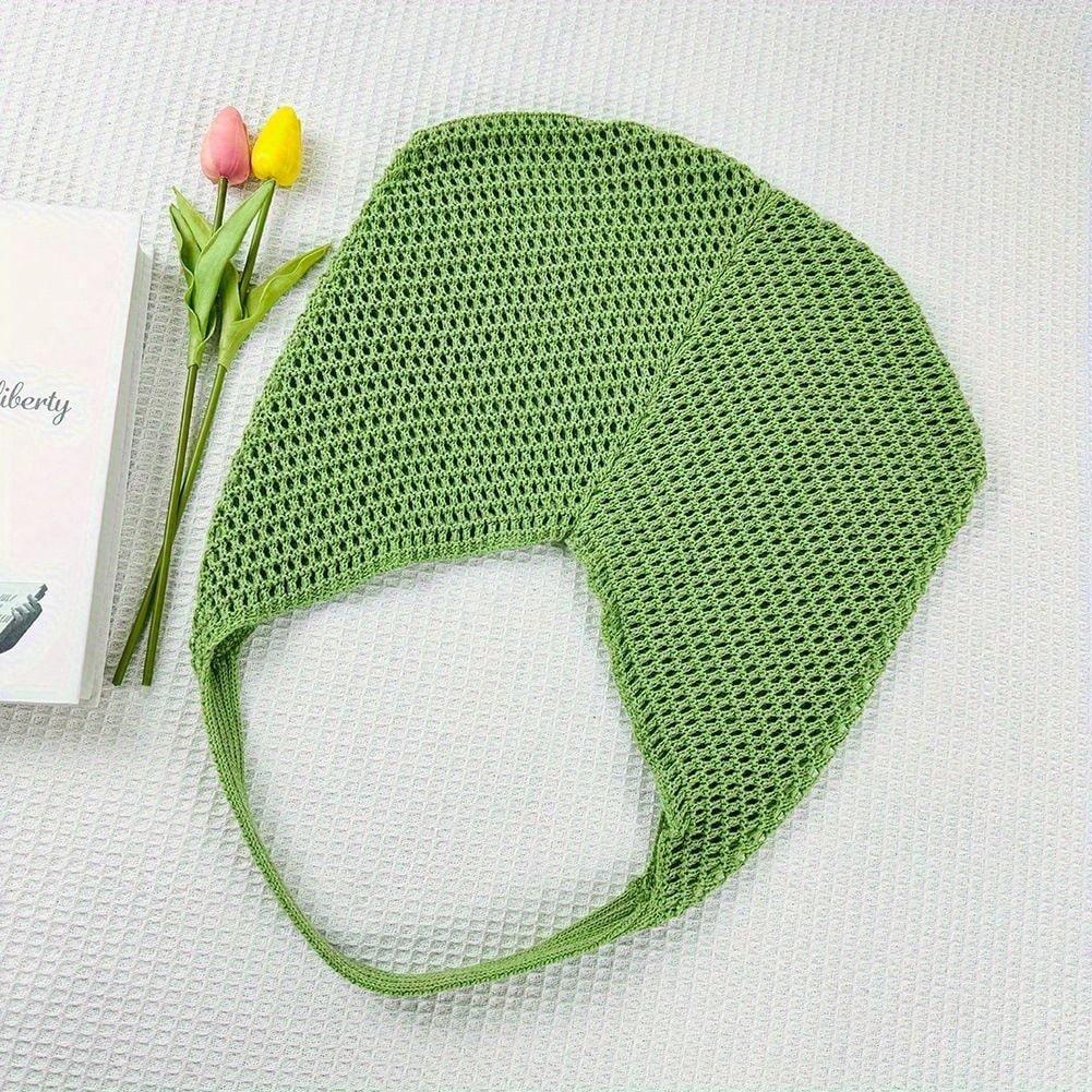 Women's Hollow Woven Tote Bag, Women's Shopping Bag, Spring and Summer Lightweight, Lightweight and Large Capacity