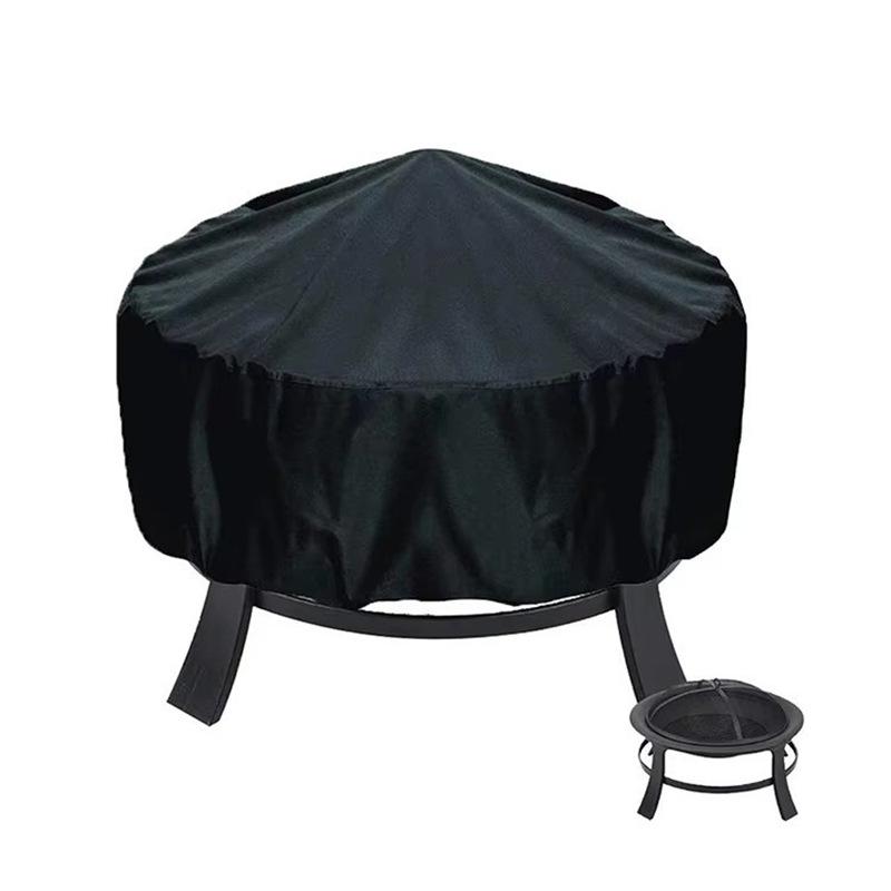 Copertura Universale per Griglia BBQ da Esterno - Impermeabile, Antipolvere, Protezione UV, Copertura per Focolare Rotondo.