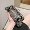 Velvet Cheongsam Bag Bridal Vintage Dinner Handbag Prom Cocktail Party Evening Clutch Embroidered Chain Purse