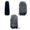 Professional Furry Windscreen Muff Microphones Windshield for GO Microphones Outdoors Clear Recording Windmuff