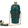 Stainless Steel 304 Bouncing Cover Vacuum Flask, Coffee Thermos Mug, Creative Girls Straw Thermos Cup, Water Bottle