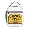 Camel Trophy Insulated Lunch Bag for Women Kids Portable Food Boxes Thermal Lunch Box Tote