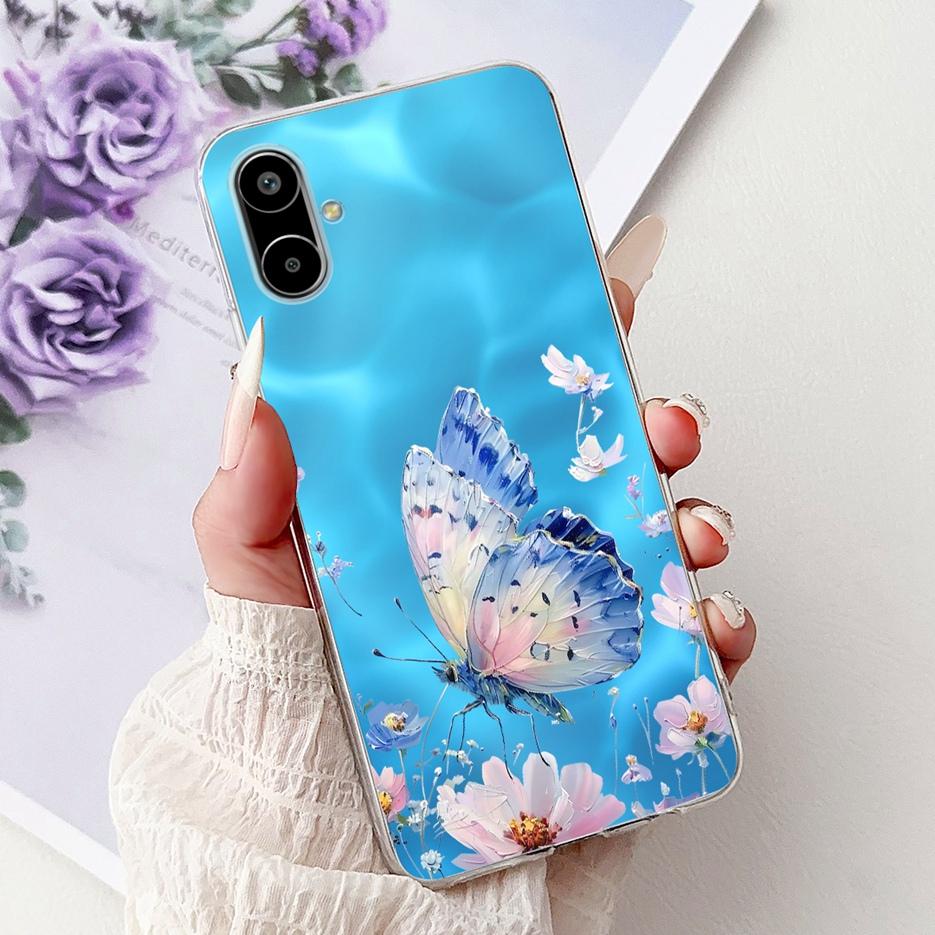 Für Samsung Galaxy F06 5G Hülle SM-E066B Modisches Bemaltes Cover Weiche Silikon Handyhülle Für Samsung F06 M 06 Galaxy M06 5G Fundas
