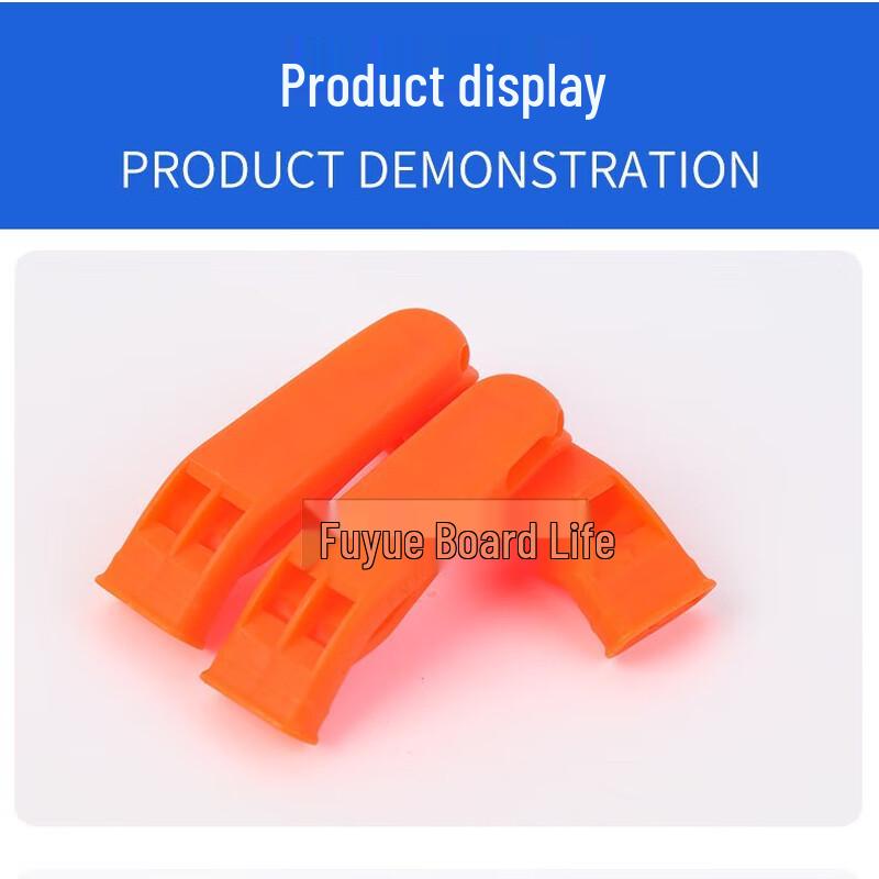 Miling Outdoor Plastic Life-Saving Whistle (24-Pack)