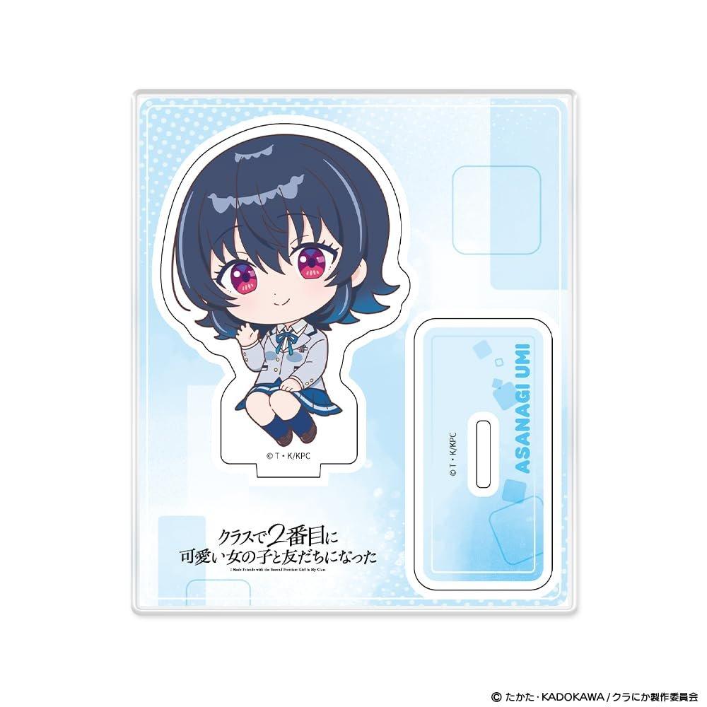Atfes The Second Most Beautiful Girl in the Class Umi Asanagi Chibi Acrylic Stand Figure Anime Character Display