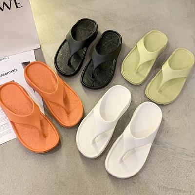 Dameslippers Sommer Myke Badeslippers Husholdningssandaler Slippers Utendørs Innendørs Strandsko Herre- og Dame Matchende Flip-Flops