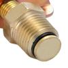 1/4 '' 'NPT Brass Air Compressor Tank Drain Valve Tube Spare Parts Gold