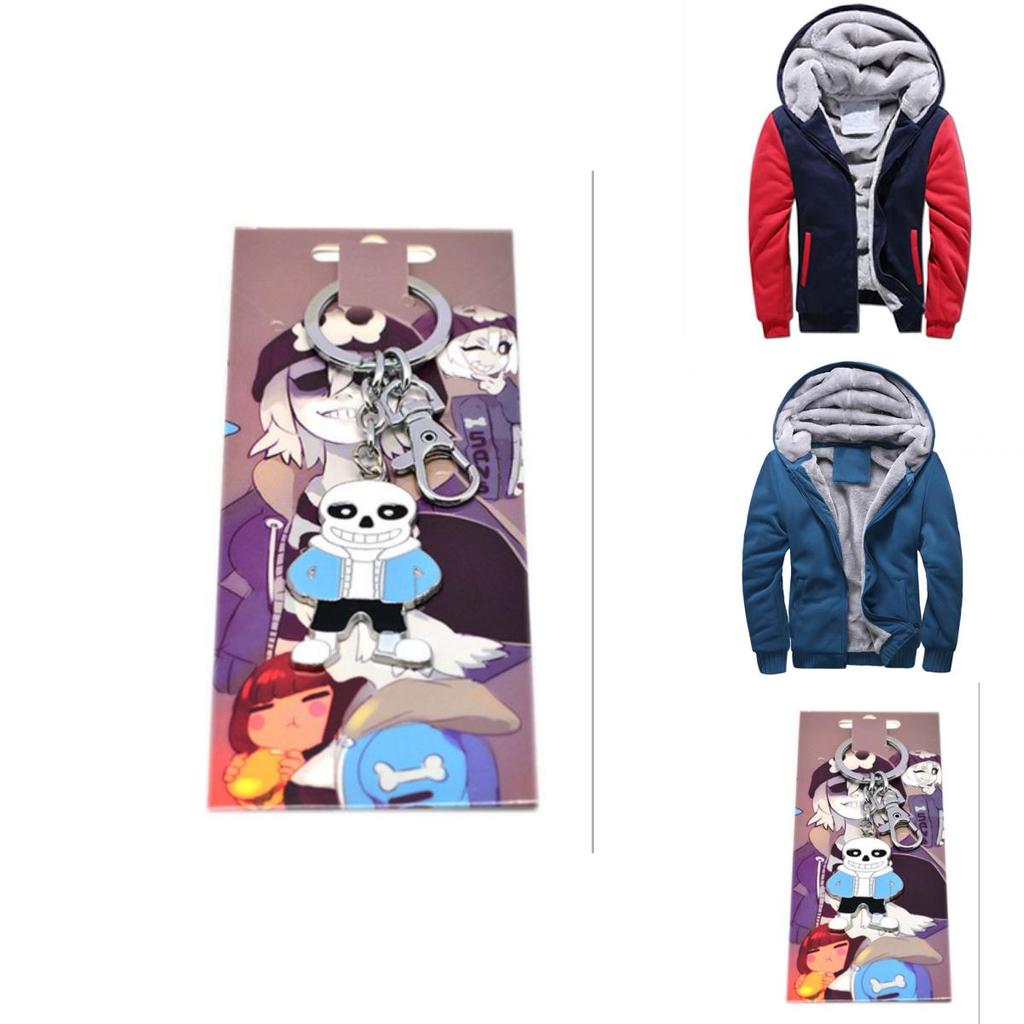 Undertale Sans Halloween Costume Hoodie Shorts Mask Socks Gloves Keychain**