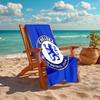 1pc C-Chelsea Beach Towel, Comfortable and Thick, and Swimming/Bath/Picnic/Camping Towel, Suitable for Seaside Beaches