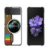 Zflip4 Phone Case For Samsung Galaxy Z Flip3 5G Z Flip 3 zflip z flip ZF Coque PC Cover Black Fundas Retro Camera Game
