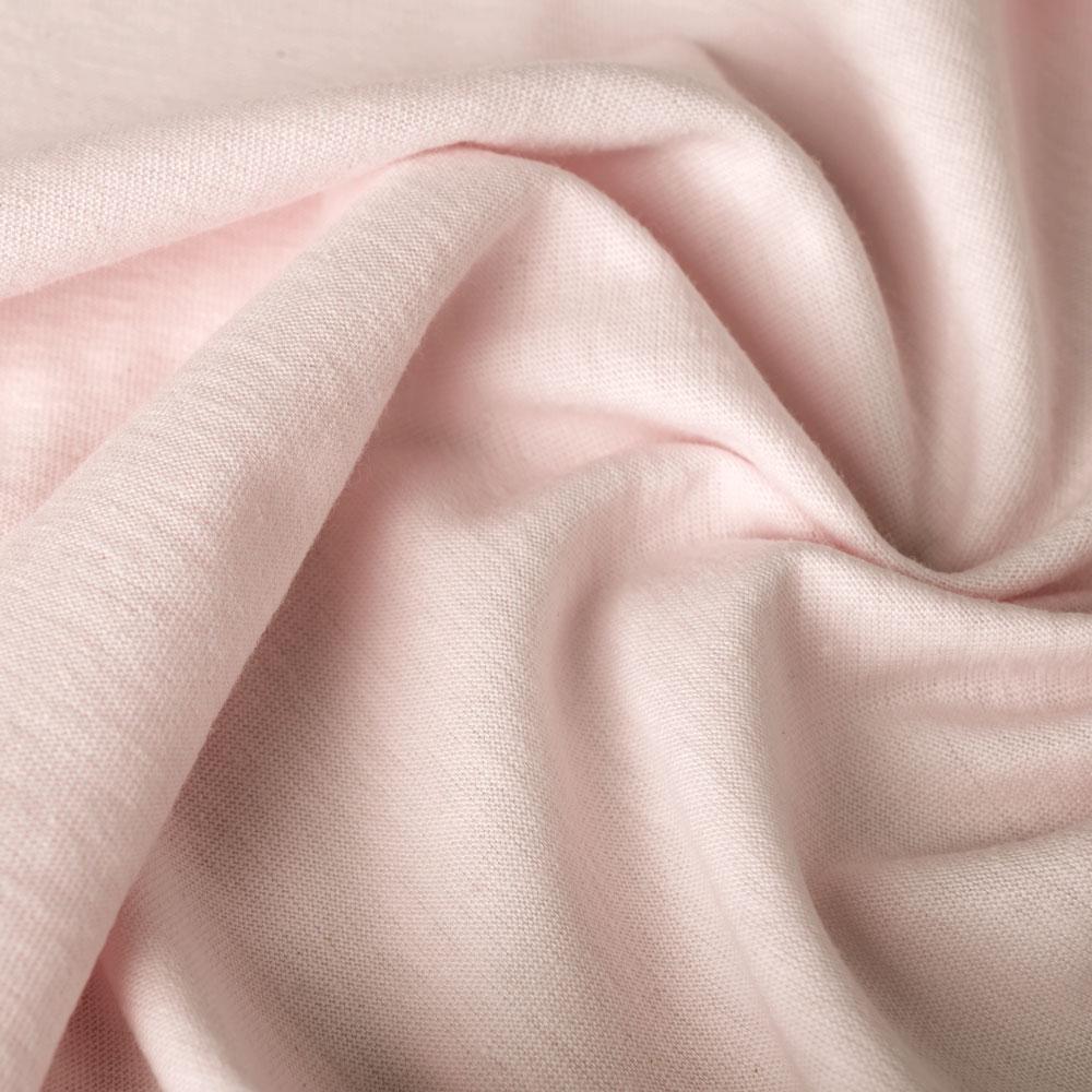 DREAMY PREMIUM Pink Jersey Fitted Sheet 90x200cm