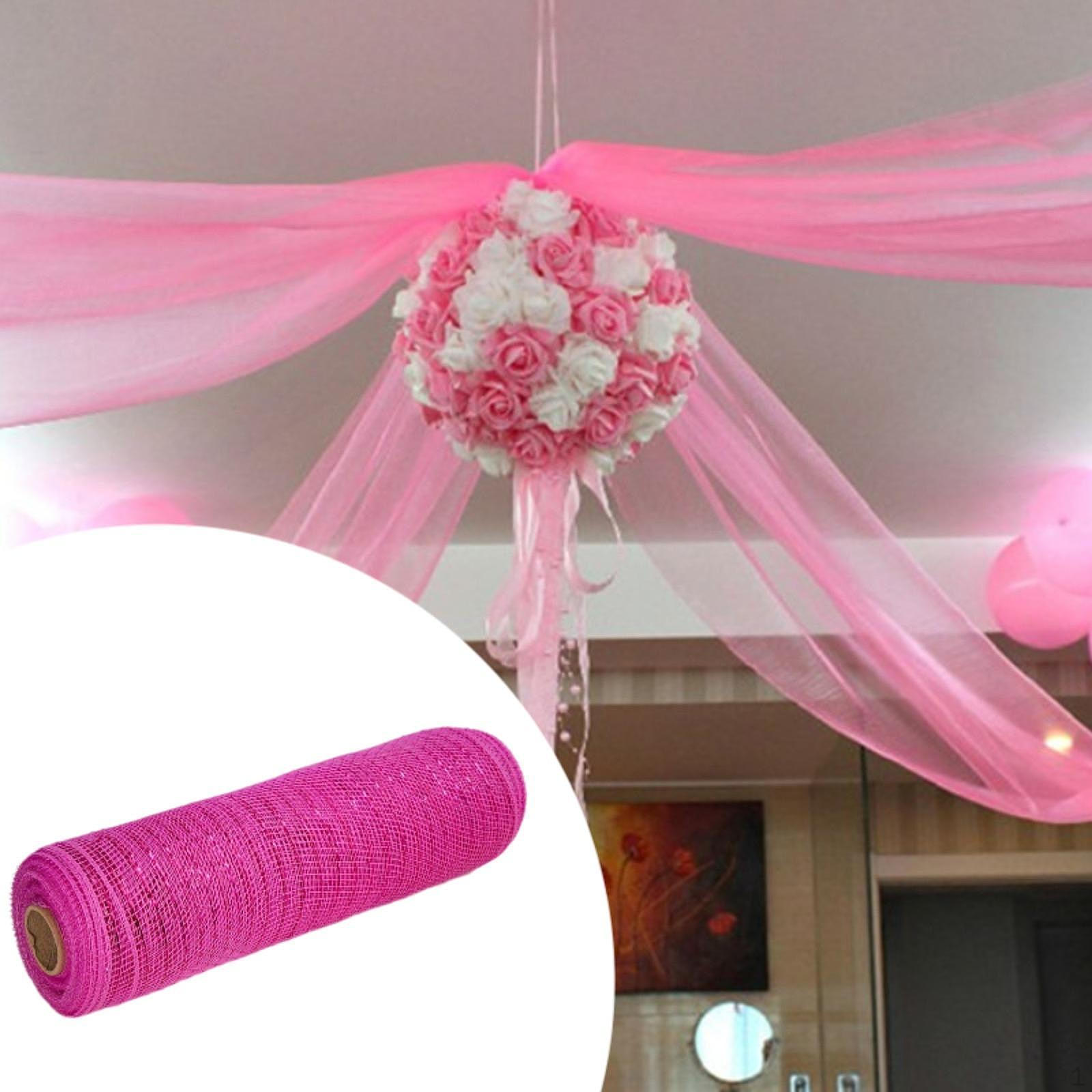 

Сетчатая лента 10 дюймов 10 ярдов DIY Декор Декоративная вечеринка Рождественский рулон для венка на день рождения светло-фиолетовый