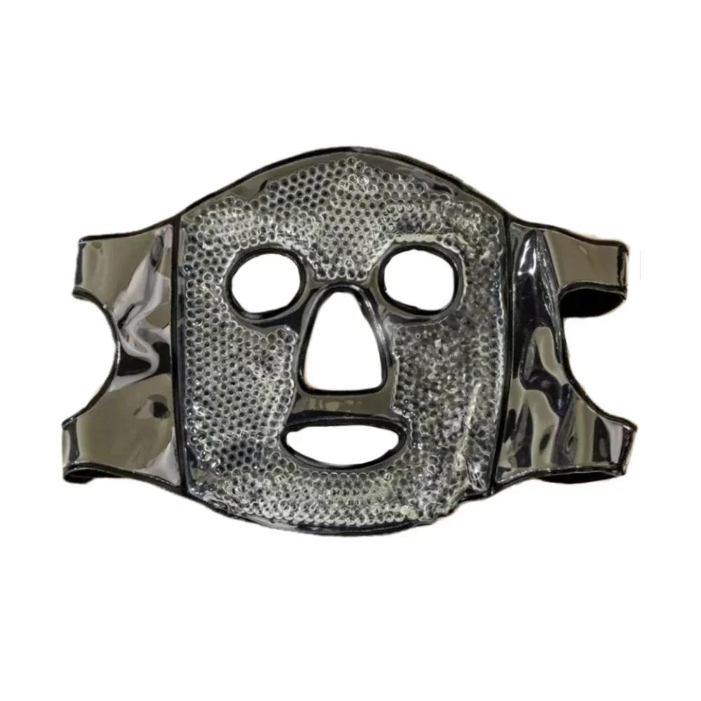 

Маска для лица со льдом и гелем снимает усталость, укрепляет кожу, спа-терапия, охлаждающий пакет со льдом, охлаждающий массаж, косметический уход за кожей чёрный