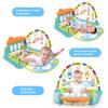Infant Musical Play Mat & Piano Gym with Rattle Toys (0-18 Months)