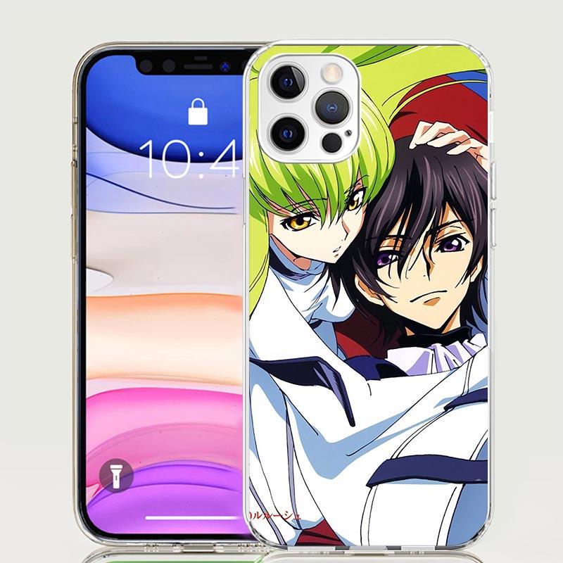 Code Geass Anime Phone Case For iPhone 17 Air 16 15 Plus 11 14 Pro Max 13 Mini 12 7 8 + SE Pattern Art Customized Cover 17 Air 1