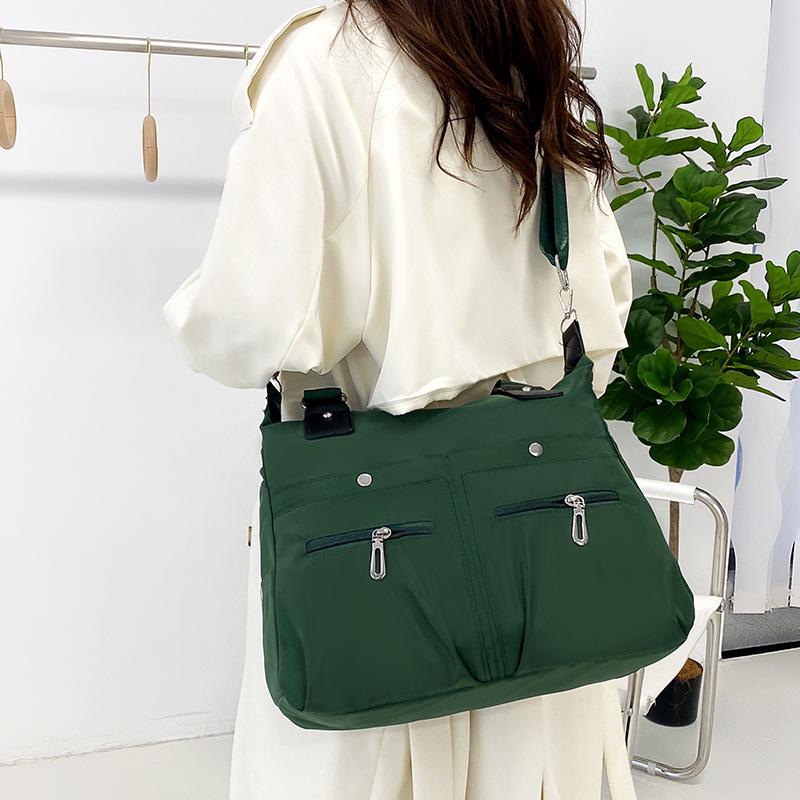 Large Capacity Casual Canvas Tote Bag - Lightweight, Fashionable Single Shoulder Oxford Cloth Handbag