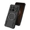 Heat Dissipation Armor Shockproof Magnetic Case For Xiaomi 15T Pro Four Corner Airbags Anti-fall TPU Frame Plastic Back Cover