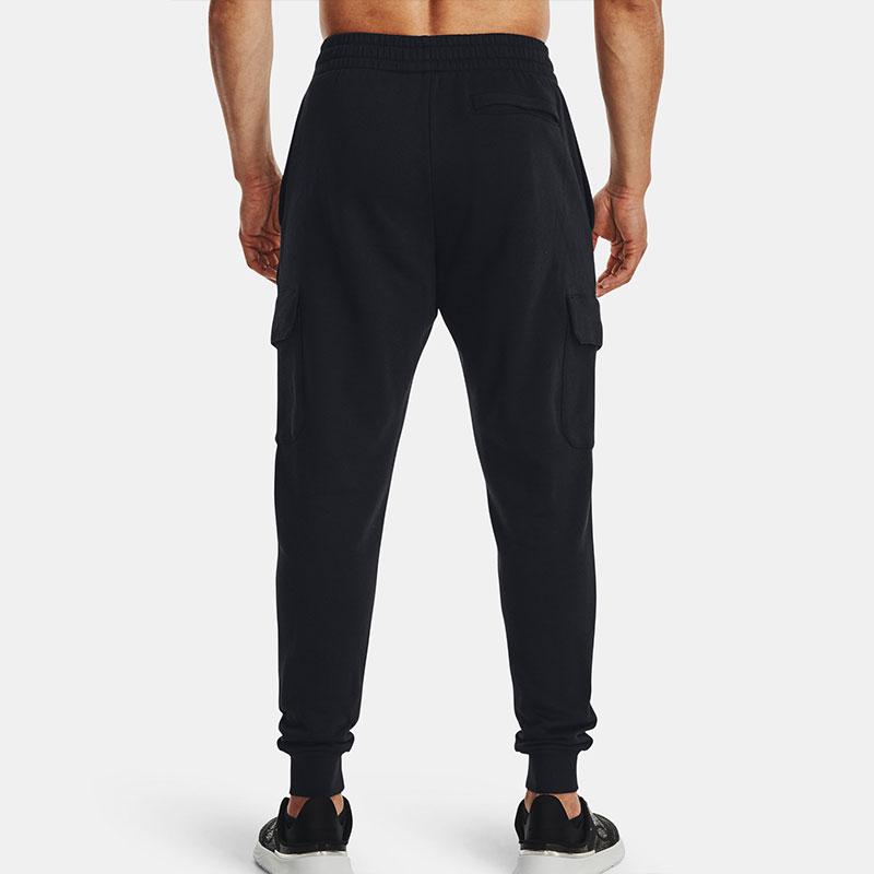 Under Armour יריב פליסה מטען ג'וגרים תחתונים לגברים שחור 1382134-001