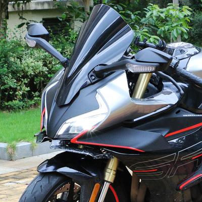 Motorcycle Front Fairing Winglet Accessories for Yamaha Nmax155 Nmax125 Motorbike Front Fairing Wing Cover Aerodynamic Winglet