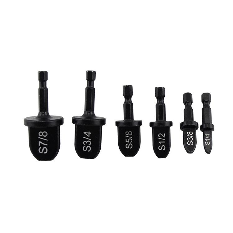 In-Stock 6-Piece Hex Shank Tube Expander Tool for Copper Tube in A/C and Refrigeration