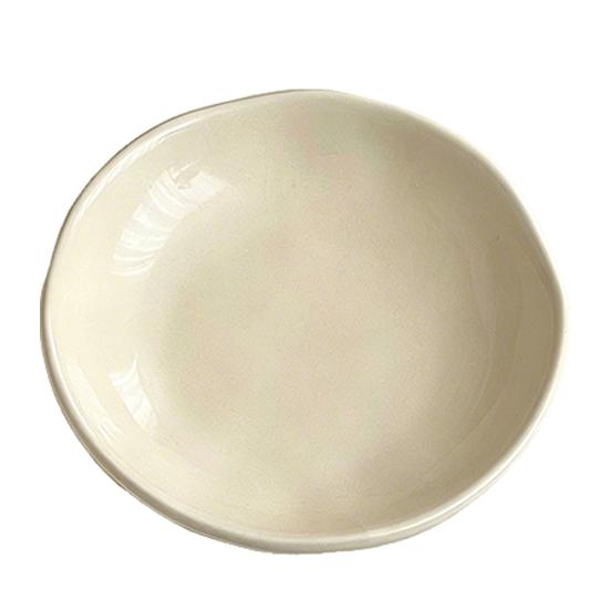 

Ceramic Dipping Sauce Dish for Hot Pot BBQ Small Condiment Plate for Sushi Soya Sauce Vinegar Dishwasher Safe Appetizer Bowl