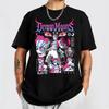 Anime Demon Slayer Rengoku Kyojuro T Shirt Summer Cotton Unisex Women Streetwear Casual Trendy Short Sleeve Hip Hop Oversized Tops