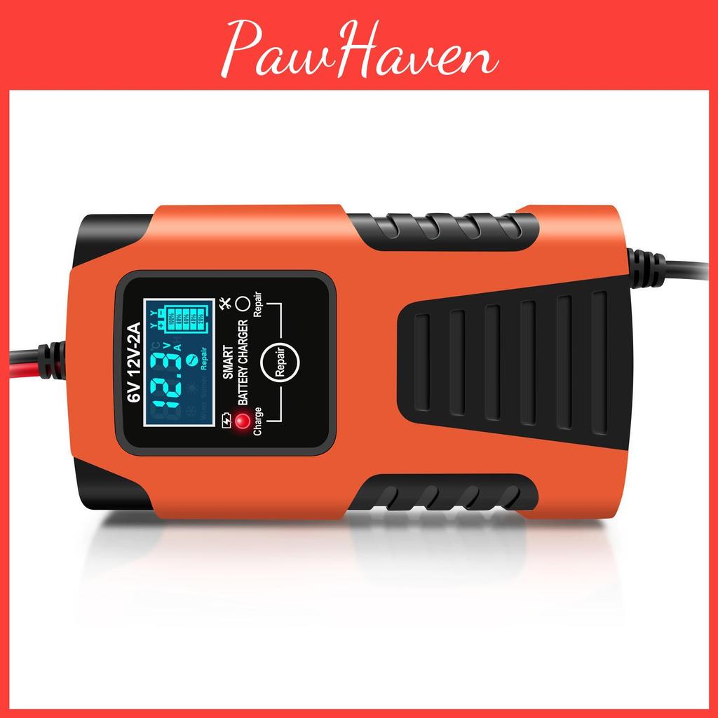 12v2a Chargers Battery Car 24v2a Full Automatic Smart Battery Chargers Maintainer Portable Trickle Chargers Battery Desulfator For Car Motorcycle