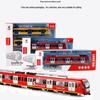 Kaiwei Alloy Subway Train Model with Sound & Light, Magnetic Force, Connect Rod, Pull-back/Remote Control