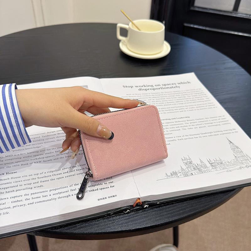 Card bag, men's fur, multi-card position, high-end anti-degaussing multi-function men's card clip, ID bag, wallet, card cover, women's
