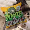 Classic Game PPlants Vs ZZombies Cushion Cover Polyester Sofa Cushions Decorative Throw Pillows Home Decoration Pillowcover